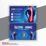 Fizyoterapist Kartvizit 1000 Adet Baskı FZ103