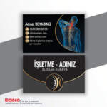 Fizyoterapist Kartvizit 1000 Adet Baskı FZ107