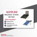 Tesisatçı Kartvizit Baskı M01003