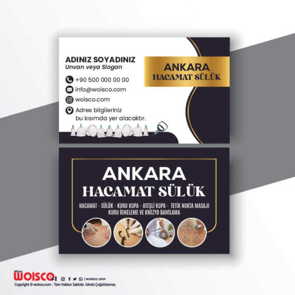 Hacamat Kartvizit Baskı H0008