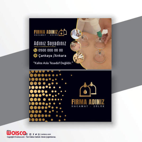 Hacamat Kartvizit Baskı H0006