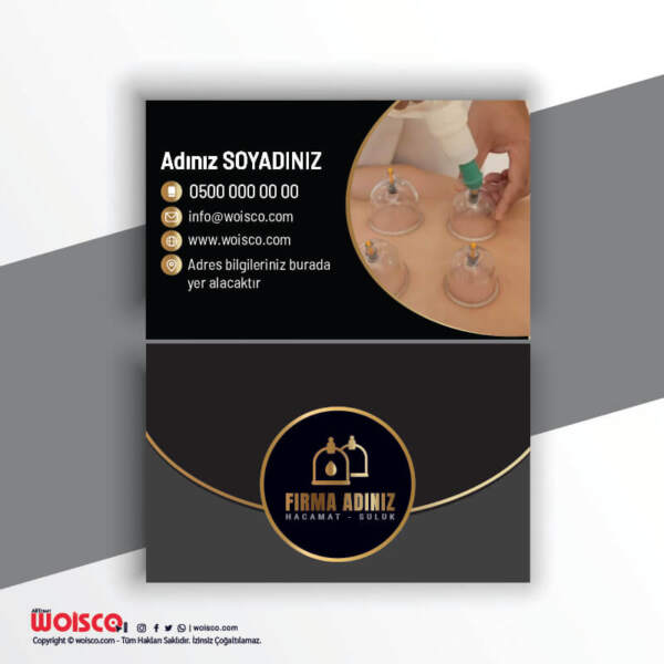 Hacamat Kartvizit Baskı H0015