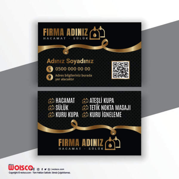 Hacamat Kartvizit Baskı H0014
