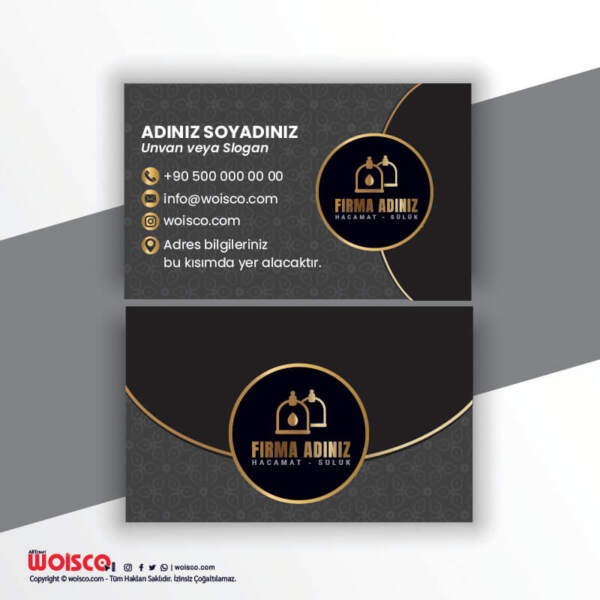 Hacamat Kartvizit Baskı H0013