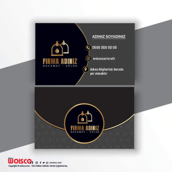 Hacamat Kartvizit Baskı H0012