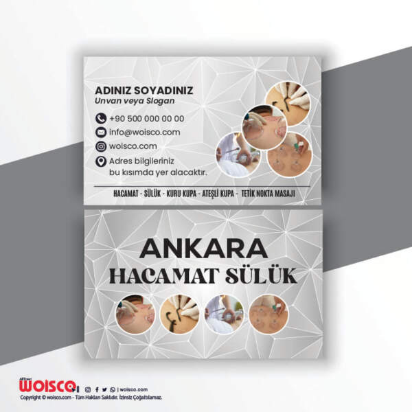 Hacamat Kartvizit Baskı H0010