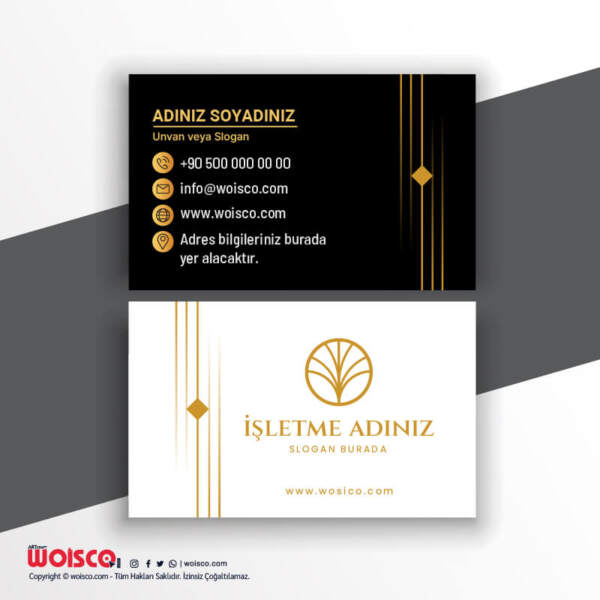 Kartvizit Baskı Model KY3042