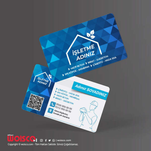 İnşaat Yapı Kartvizit Baskı T1731