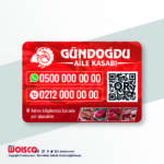 Kasap Magnet Baskı (Md:K05001)