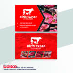 Kasap Kartvizit Baskı KL0012