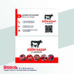 Kasap Kartvizit Baskı KL0007