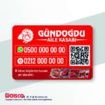 Kasap Magnet Baskı (Md:K05004)