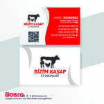 Kasap Kartvizit Baskı KL0018