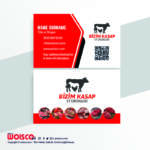 Kasap Kartvizit Baskı KL0017