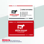 Kasap Kartvizit Baskı KL0016