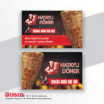 Dönerci Kartvizit Baskı DN0002