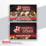 Dönerci Kartvizit Baskı DN0004