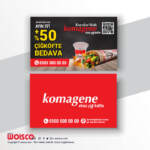 Komagene Kartvizit Baskı KK1001