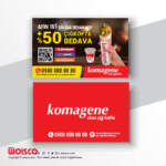 Komagene Kartvizit Baskı KK1018