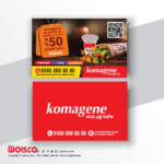 Komagene Kartvizit Baskı KK1022