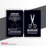 Kuaför Kartvizit Baskı Y0201