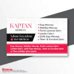 Mobilya Kartvizit 1000 Adet Baskı M0271