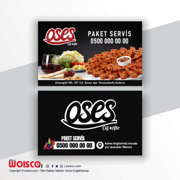 Oses Kartvizit Baskı OS1009