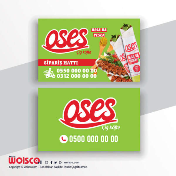 Oses Kartvizit Baskı OS1015