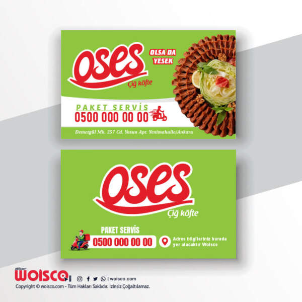 Oses Kartvizit Baskı OS1017