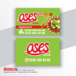 Oses Kartvizit Baskı OS1012