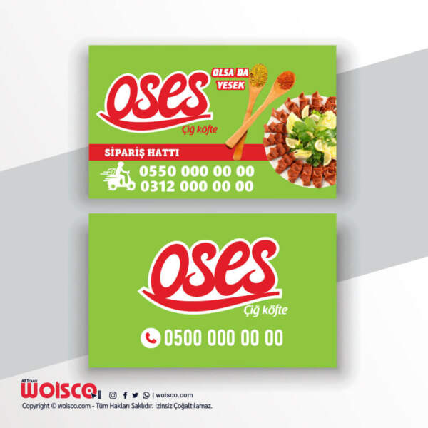 Oses Kartvizit Baskı OS1012