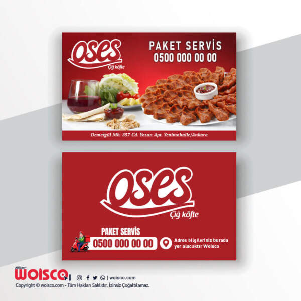 Oses Kartvizit Baskı OS1010