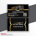 Oto Yıkama Kartvizit Baskı YKN110