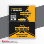 Taksi, Taksici Kartvizit Baskı T98007