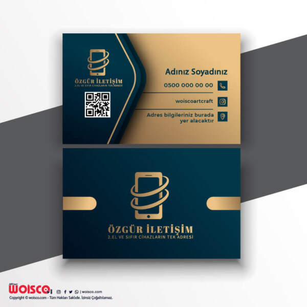 Telefoncu Kartvizit Baskı TL1002
