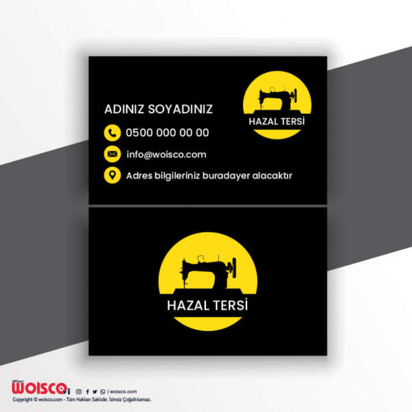 Tersi Kartvizit Baskı TE0001