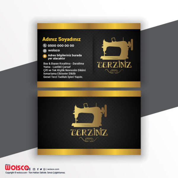 Tersi Kartvizit Baskı TE0002