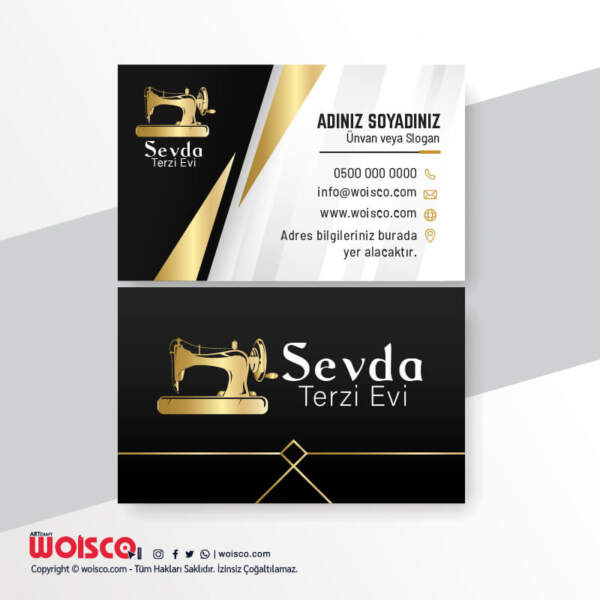 Terzi Kartvizit Baskı TZ0010