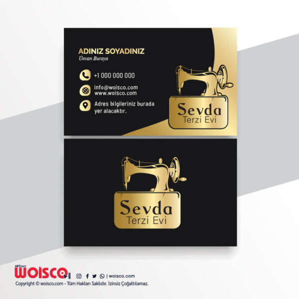 Terzi Kartvizit Baskı TZ0011