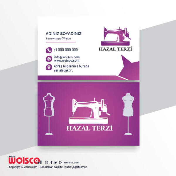 Terzi Kartvizit Baskı TZ0008