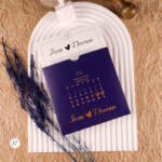 Yaldizlı Düğün Davetiye 2671