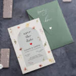 Kapak Zarflı Davetiye Düğün Davetiye 2763