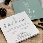 Yaldizlı Düğün Davetiye 2825