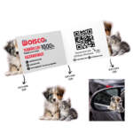 Petshop Katlanır Kartvizit Baskı Model KK00228
