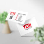 Yeni Parti Kartvizit Baskı (YN0001) 1000 Adet