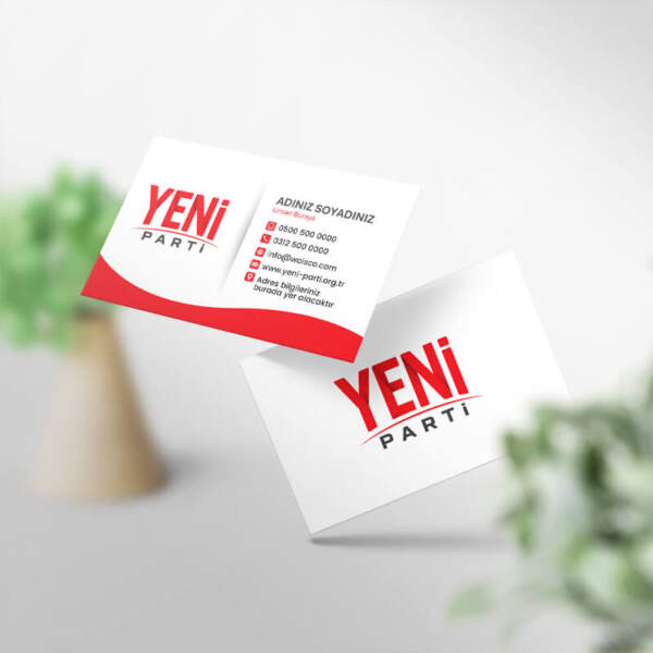 Yeni Parti Kartvizit Baskı (YN0003)